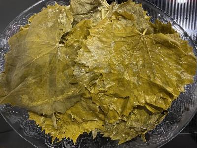 Dolma su jautienos faršu, ryžiais ir ciberžole Žingsnis 6