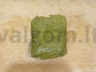 Dolma su jautienos faršu, ryžiais ir ciberžole Žingsnis 11