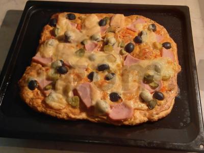 Pica „Skani“ su kumpiu ir sūriu Žingsnis 9