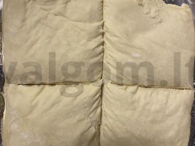 Mini tortas „Napoleonas“ Žingsnis 1