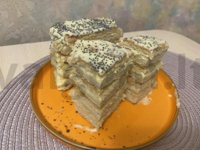 Mini tortas „Napoleonas“ pagrindine nuotrauka