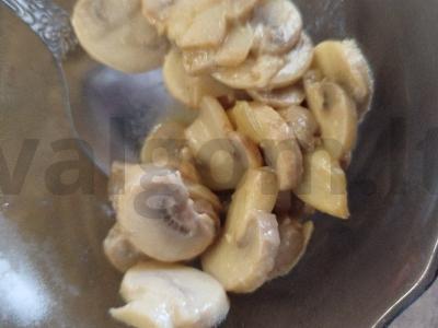 Grybų kremas su česnaku Žingsnis 10