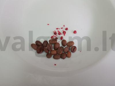 Kava su rožiniu pipiru ir grietinėle Žingsnis 1