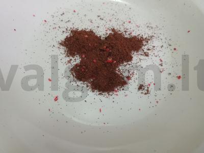 Kava su rožiniu pipiru ir grietinėle Žingsnis 2