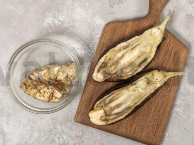 Baklažanai parmidžano Žingsnis 8