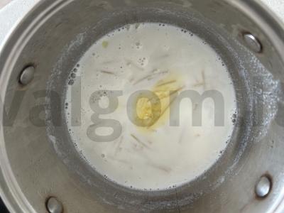 Pieninė sriuba su ghee sviestu Žingsnis 3