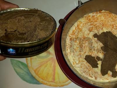 Sluoksniuotas salotas „Spalvos“ Žingsnis 4