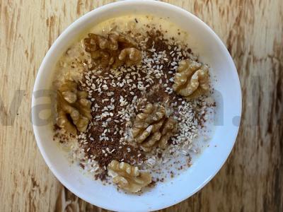 Septyni grūdai su riešutais ir šokoladu Žingsnis 6