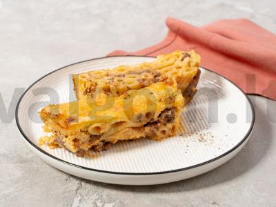 Kepti makaronai orkaitėje pagrindine nuotrauka