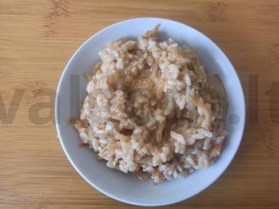 Ryžiai su raugintais kopūstais grietinėje-tomato padaže pagrindine nuotrauka