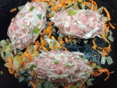 Patingėti kopūstai su jautienos faršu ir žolelėmis Žingsnis 8