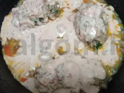 Patingėti kopūstai su jautienos faršu ir žolelėmis Žingsnis 12