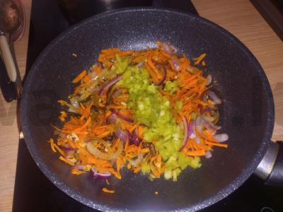 Makaronai su apkepu grietinėlėje Žingsnis 2