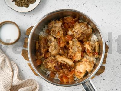 Indų birjanio plovas Žingsnis 9