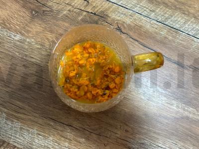 Šaltalankių morsas su cukrumi Žingsnis 1