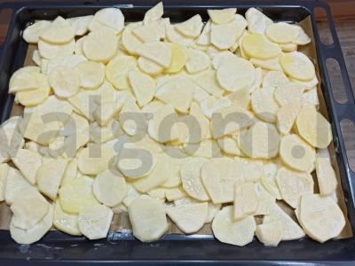 Bulvių apkepas su sūriu Žingsnis 2