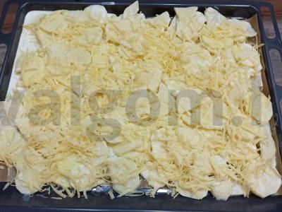 Bulvių apkepas su sūriu Žingsnis 3