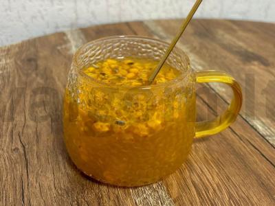 Šaltalankių morsas su cukrumi pagrindine nuotrauka