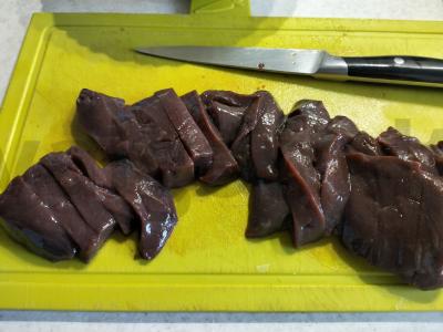 Kepti pyragėliai su kepenimis Žingsnis 1