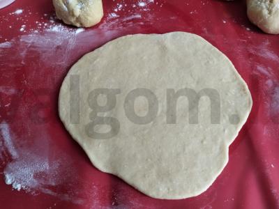 Kepti pyragėliai su kepenimis Žingsnis 6