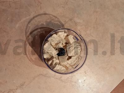 Tofukai be cukraus Žingsnis 1