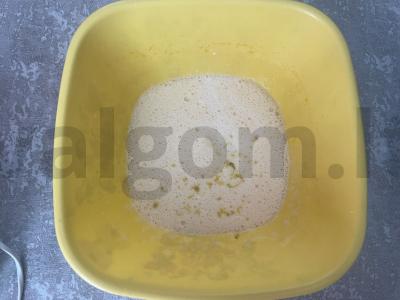 Prancūziškas obuolių pyragas Žingsnis 2