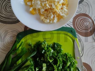 Vasaros salotos su grybais ir kiaušiniu Žingsnis 5