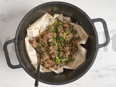 Azerbaidžano plovas Žingsnis 8