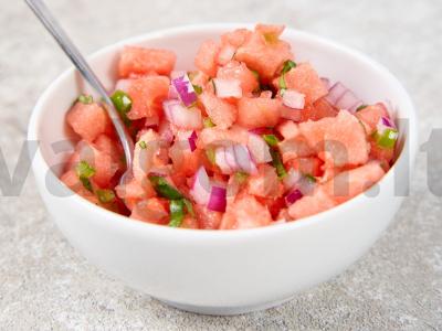 Aštrus arbūzų salsa Žingsnis 5