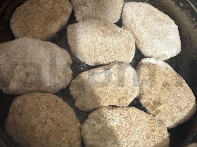 Kotletai su makaronų apkepu Žingsnis 1