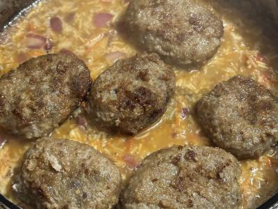 Kotletai su makaronų apkepu Žingsnis 7