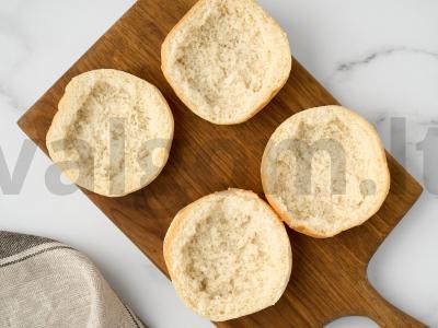 Bandelės su kiaušiniu pusryčiams Žingsnis 1