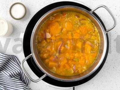 Moliūgų kreminė sriuba su lęšiais Žingsnis 5