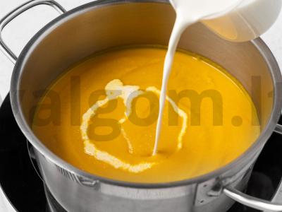 Moliūgų kreminė sriuba su lęšiais Žingsnis 8