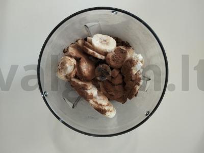 Bananų ir kėrobo ledai Žingsnis 3