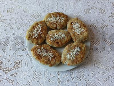 Kepti menkės kotletai pagrindine nuotrauka