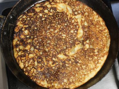 Blynai su avižomis, obuoliais, šokoladu ir riešutais Žingsnis 11