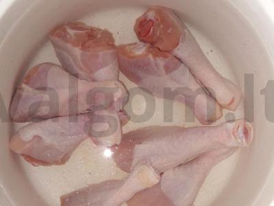 Klasikinis vištienos sriuba Žingsnis 1