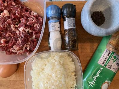 Uzbekiška samsa Žingsnis 1