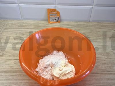 Tiramisu su konjaku Žingsnis 1