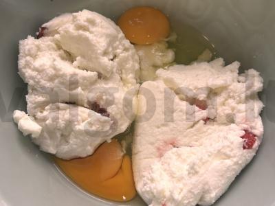 Varškės pyragas desertui Žingsnis 2