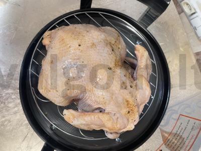 Grilio vištiena per 120 minučių Žingsnis 1