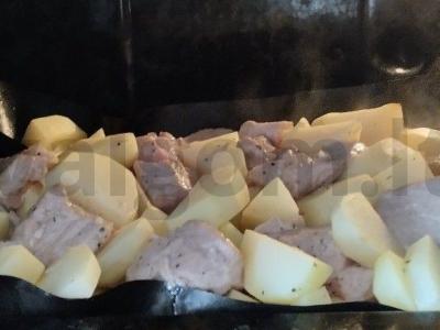 Marinuota kiauliena orkaitėje su itališkais prieskoniais po sūriu Žingsnis 5