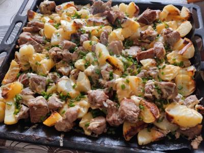 Marinuota kiauliena orkaitėje su itališkais prieskoniais po sūriu Žingsnis 7