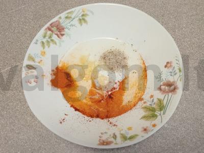 Vištienos šlaunelė, kepta su bulvėmis ir brokoliais Žingsnis 1