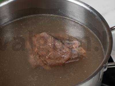 Beshbarmakas iš jautienos Žingsnis 1