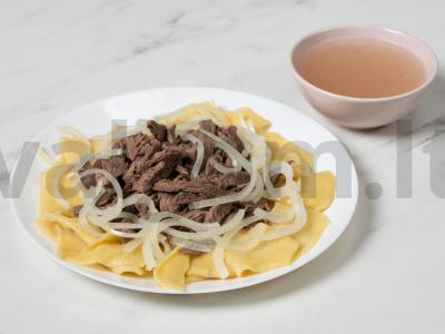 Beshbarmakas iš jautienos Žingsnis 10