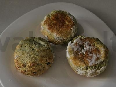 Špinatų PP varškėtukai Žingsnis 3