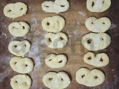 Nuostabūs varškės sūrio riestainiai Žingsnis 7