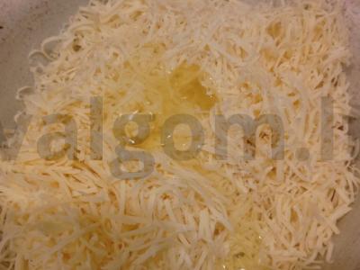 Sūrio rutuliukai užkandžiams Žingsnis 2